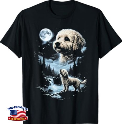 Maltipoo howling the moon - howling, to